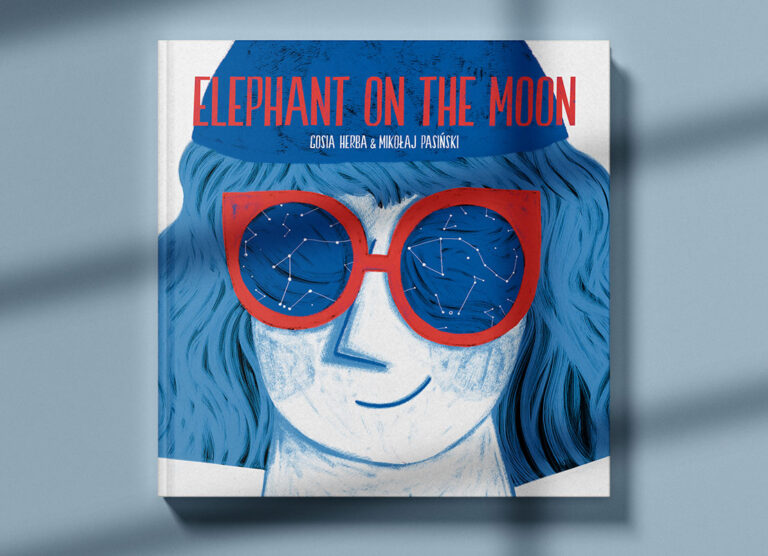 Elephant on the moon cover